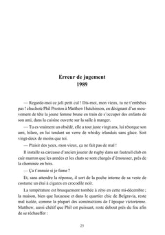 Petites et grandes trahisons du quotidien