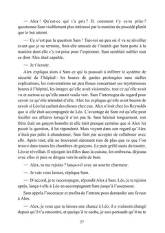 À travers le verre