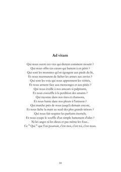 Rimes - Restes intimes de merveilleuses émotions soudaines