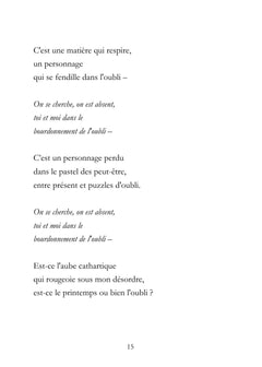 Dans une lenteur