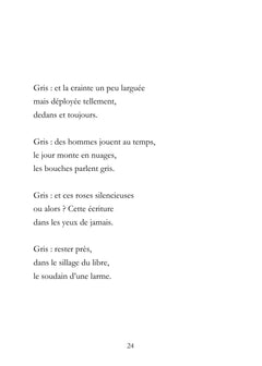 Dans une lenteur