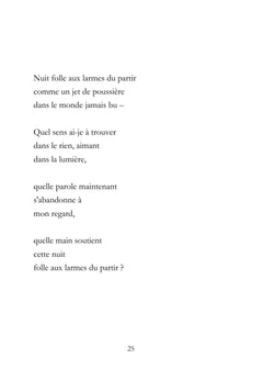 Dans une lenteur