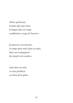 Dans une lenteur