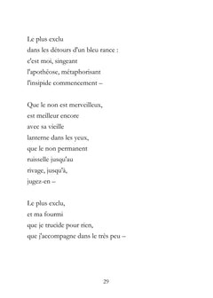 Dans une lenteur