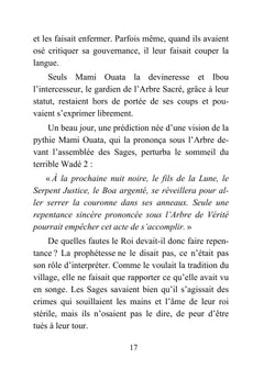 Le Boabab et le mendiant