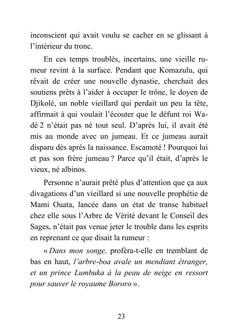 Le Boabab et le mendiant