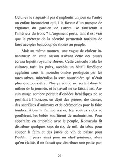 Le Boabab et le mendiant
