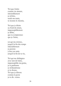 Parle, écris