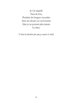 Les étoiles se sont éteintes avec toi