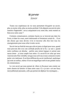 Regards intérieurs