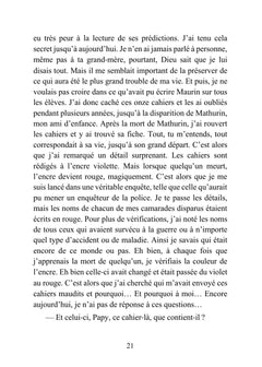 Les cahiers maudits
