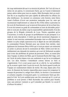 Du sang sur la blanche