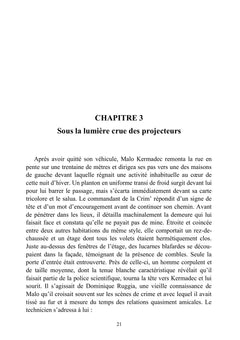 Du sang sur la blanche