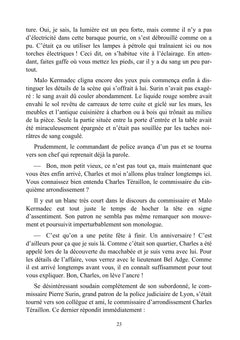 Du sang sur la blanche