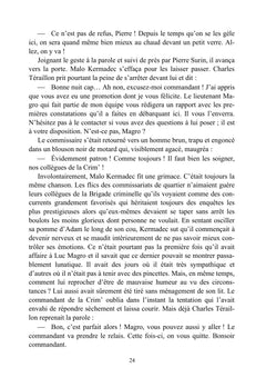 Du sang sur la blanche