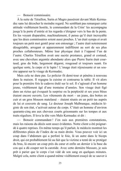 Du sang sur la blanche