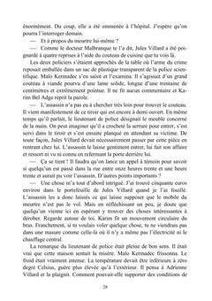 Du sang sur la blanche