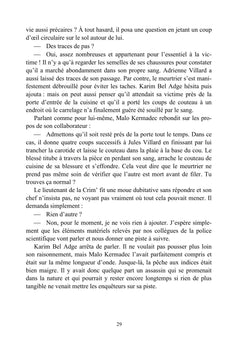Du sang sur la blanche