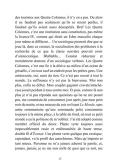 Autopsie de Georges par lui-même
