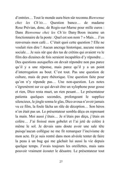 Autopsie de Georges par lui-même