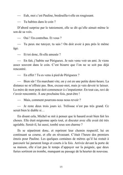 N'avoir que toi d'horizon