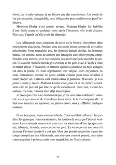 Ouvrir les volets bleus