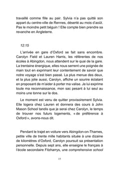 Camille rame à Oxford