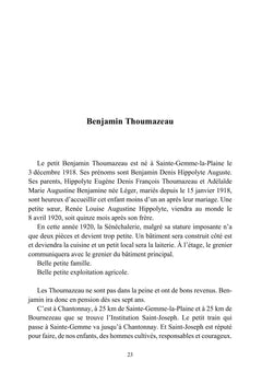 Benjamin Thoumazeau - Stalag XIIIC 62293. Komd 1619