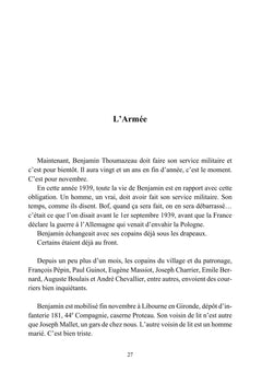 Benjamin Thoumazeau - Stalag XIIIC 62293. Komd 1619