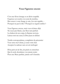 Confidences d'un passant