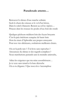 Confidences d'un passant