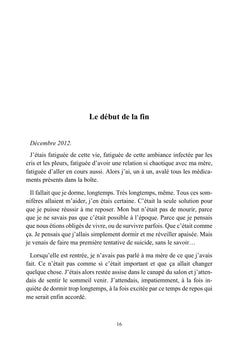 La tristesse des mots