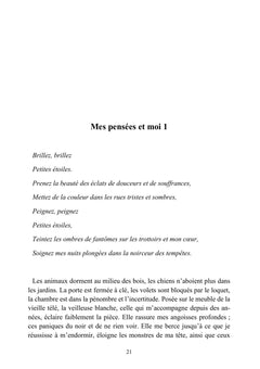 La tristesse des mots