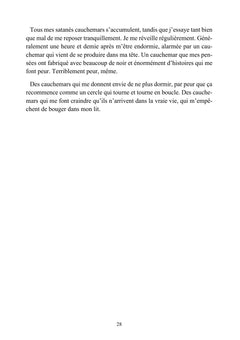 La tristesse des mots