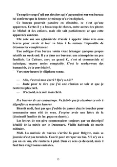 Il y a du champagne sous l'escalier