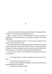 Il y a du champagne sous l'escalier