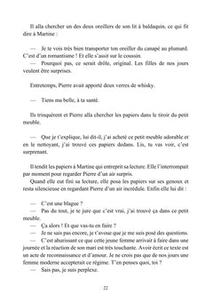 Il y a du champagne sous l'escalier
