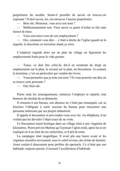 Il y a du champagne sous l'escalier