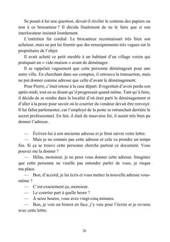 Il y a du champagne sous l'escalier