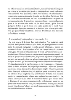 L'art de la bonté