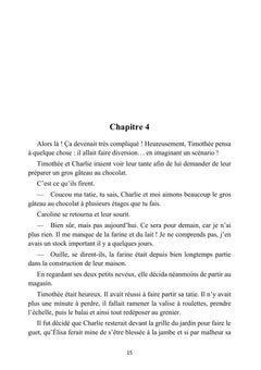 Les péripéties d'Élisa, Tim, Charlie et Léon !