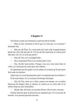 Les péripéties d'Élisa, Tim, Charlie et Léon !