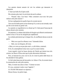 Les péripéties d'Élisa, Tim, Charlie et Léon !