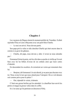 Les péripéties d'Élisa, Tim, Charlie et Léon !