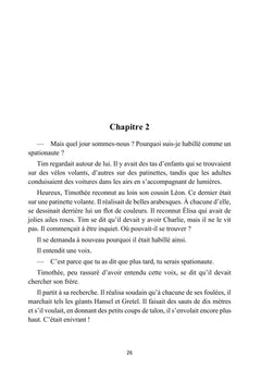 Les péripéties d'Élisa, Tim, Charlie et Léon !