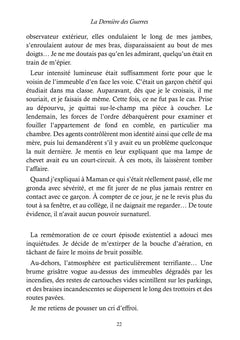 La dernière des guerres - Rencontres décisives