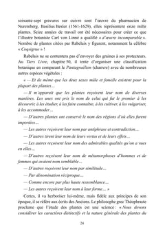 Rabelais lettré en botanique