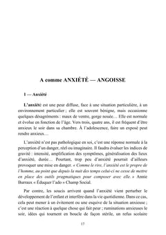 Pour aller de l'inquiétude à la quiétude