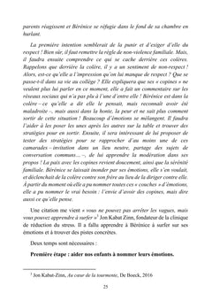 Pour aller de l'inquiétude à la quiétude