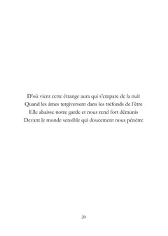 L'écorce de l'être